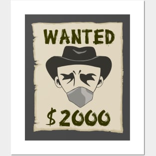 Wanted $2000 Posters and Art